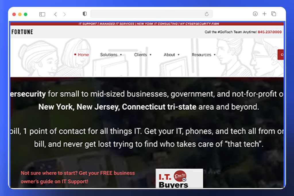 Fisch Solutions Website